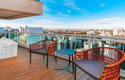 Apartamento com 2 dormitórios à venda, 165 m² por r$ 4.220.000,00 - brooklin - são paulo/sp