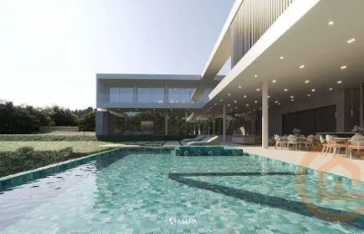 Casa com 6 suítes à venda, 1945 m² por r$ 60.000.000 - residencial dois (tamboré) - santana de parnaíba/sp
