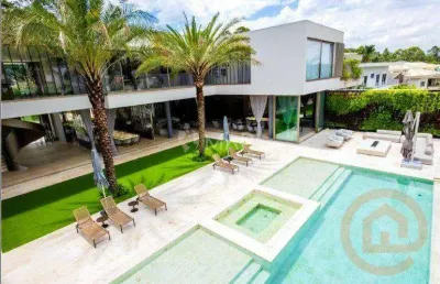 Casa com 6 suítes à venda, 3323 m² por r$ 120.000.000 - residencial dois (tamboré) - santana de parnaíba/sp