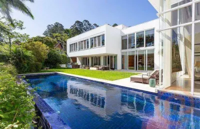 Casa com 4 suítes à venda, 1212 m² por r$ 30.000.000 - real parque - são paulo/sp