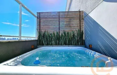 Cobertura com 3 suítes à venda, 230 m² por r$ 4.400.000 - brooklin - são paulo/sp