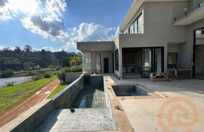 Casa com 4 suítes  à venda, 450 m² por r$ 7.900.000 - serra azul - itupeva/sp