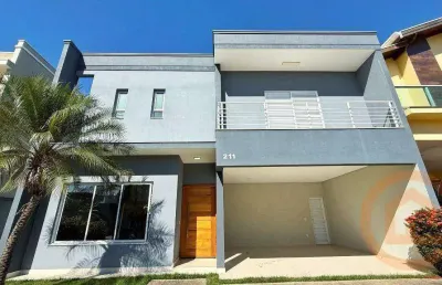 Casa com 3 dormitórios à venda, 256 m² por r$ 2.500.000,00 - jardim residencial dona lucilla - indaiatuba/sp