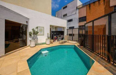 Cobertura com 4 suites à venda, 455 m² por r$ 10.850.000 - jardim paulista - são paulo/sp