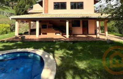 Casa com 3 dormitórios à venda, 500 m² por r$ 1.800.000,00 - condomínio serra dos cristais - cajamar/sp