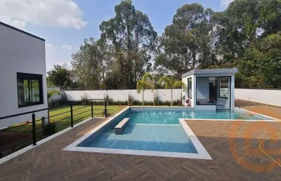 Casa com 4 dormitórios à venda, 430 m² por r$ 3.200.000,00 - residencial dos lagos - itupeva/sp
