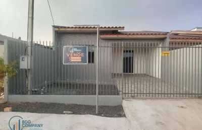 Casa com 2 dormitórios à venda, 76 m² por r$ 280.000,00 - jardim virgínia - irati/pr