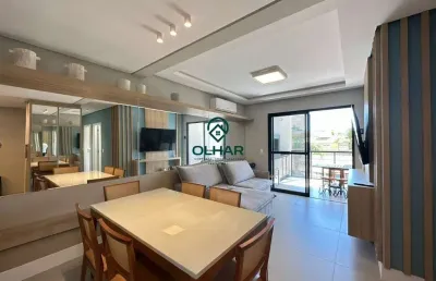 Apartamento com 3 quartos para alugar na do ipê roxo, 62, praia de palmas, governador celso ramos por r$ 6.500