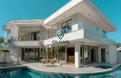Casa em condomínio fechado com 3 quartos à venda na rua dos carijós, 50, córrego grande, florianópolis por r$ 8.900.000