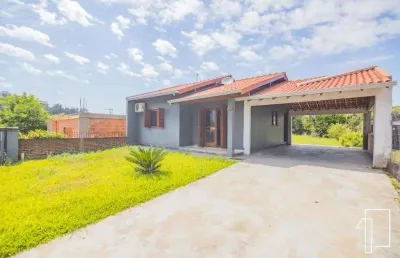 Casa com 2 quartos à venda na gustavo hohendorff, 350, scharlau, são leopoldo por r$ 415.000