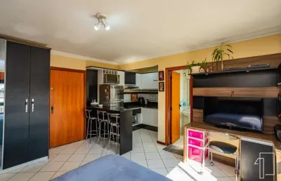 Apartamento com 1 quarto à venda na rua primeiro de março, 45, centro, são leopoldo por r$ 185.000