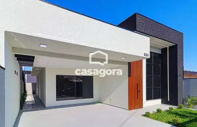 Casa com 3 dormitórios à venda - eucaliptos - fazenda rio grande pr