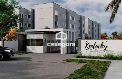 Apartamento com 2 dormitórios à venda- jardim roma - almirante tamandaré p