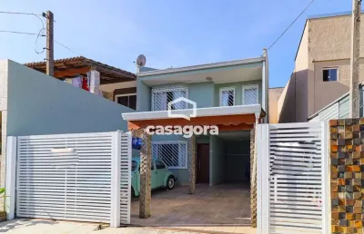 Sobrado com 3 dormitórios à venda - gralha azul - fazenda rio grande pr