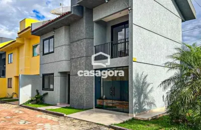 Sobrado de 3 quartos com suíte e área de lazer completa