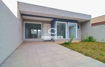 Casa com 3 dormitórios à venda - eucaliptos - fazenda rio grande pr