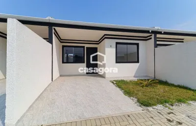 Casa com 2 dormitórios à venda - nações - fazenda rio grande pr