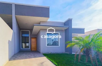 Casa com 3 dormitórios à venda - estados - fazenda rio grande pr