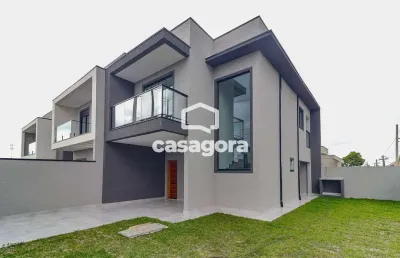Sobrado à venda 3 quartos com suíte, nações, fazenda rio grande - pr