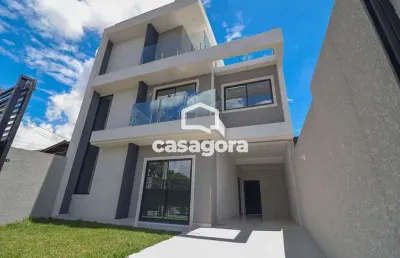 Sobrado à venda 3 quartos, no pinheirinho, curitiba - pr