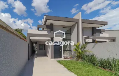 Casa à venda 3 quartos, iguaçu, fazenda rio grande - pr