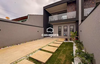 Sobrado alto padrão com piscina à venda, bairro nações, fazenda rio grande