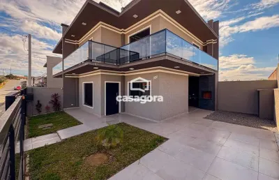 Sobrado à venda no bairro iguaçu, fazenda rio grande pr