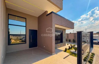 Casa de esquina com piscina, 3 quartos e 2 suítes em fazenda rio grande