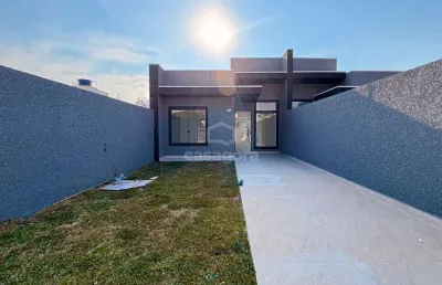 Casa com 3 quartos e churrasqueira no veneza  fazenda rio grande