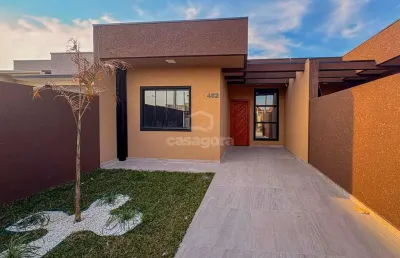 Casa com 3 quartos e área gourmet no bairro estados  fazenda rio grande