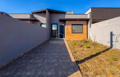 Casa com 3 quartos  no bairro  estados, fazenda rio grande - pr