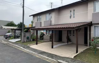 Casa em condomínio fechado com 3 quartos à venda na rua gastão luiz cruls, 2290, bairro alto, curitiba por r$ 375.000