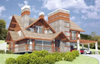 Casa com 4 quartos à venda na rua das alfazemas, 329, bavaria, gramado por r$ 3.380.000