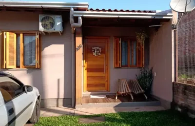 Casa com 2 quartos à venda na rua doutor carlos meine, 339, boa saúde, novo hamburgo por r$ 210.000