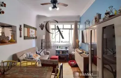 Apto 2 dorm, 73m², 2 banheiros, vaga , venda boqueirão-santos- sp