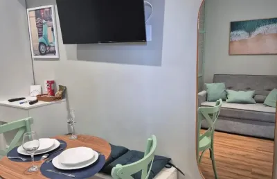 Studio decorado  - perfeito para investidor para locação airbnb- boqueirão- santo-sp