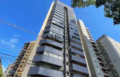 Apartamento à venda em londrina, centro, com 3 quartos, com 160.42 m², terra azul