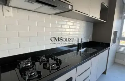 Apartamento para alugar em londrina, centro, com 2 suítes, com 73 m², villa montese