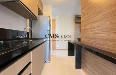 Apartamento à venda em londrina, centro, com 1 quarto, com 43 m², prime piauí