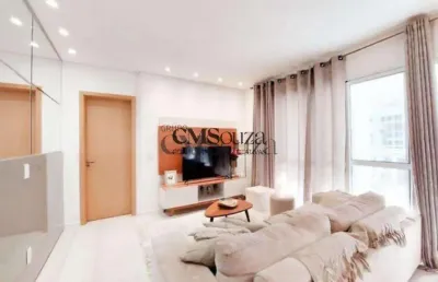Apartamento à venda em londrina, gleba fazenda palhano, com 3 quartos, com 95 m², trésor residence