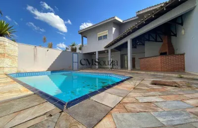 Casa para alugar em londrina, terras de santana ii, com 4 quartos, com 481 m², condomínio santana residence