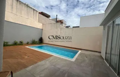 Casa à venda e para alugar em londrina, recanto do salto, com 4 quartos, com 100 m², condomínio sun lake