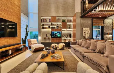 Casa para alugar em londrina, esperança, com 4 quartos, com 329.09 m², condomínio royal tennis