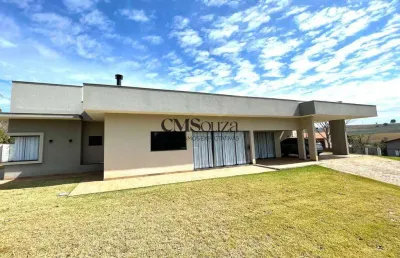 Casa à venda e para alugar em londrina, recanto do salto, com 3 suítes, com 250 m², condomínio estancia cabral