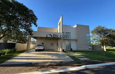 Casa à venda em cambé, jardim tarobá, com 4 suítes, com 310.66 m², condomínio villagio do engenho