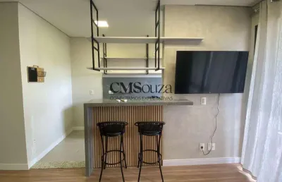 Apartamento à venda e para alugar em londrina, gleba palhano, com 1 suíte, com 45 m², freedom palhano