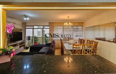 Apartamento à venda em londrina, centro, com 3 quartos, com 123 m², ouro fino