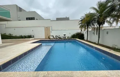 Casa para alugar em londrina, recanto do salto, com 4 suítes, com 275 m², condomínio sun lake