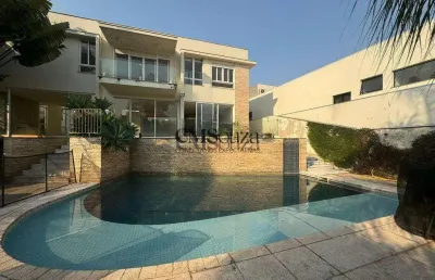 Casa para alugar em londrina, jardim nova esperança, com 4 suítes, com 480 m², condomínio royal park