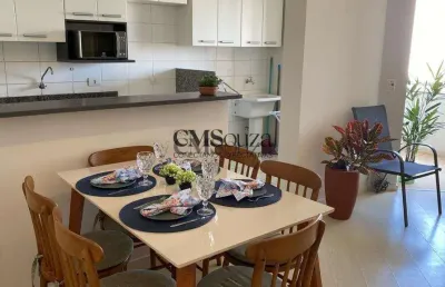 Apartamento à venda em londrina, gleba fazenda palhano, com 3 quartos, com 72 m², brisas do lago